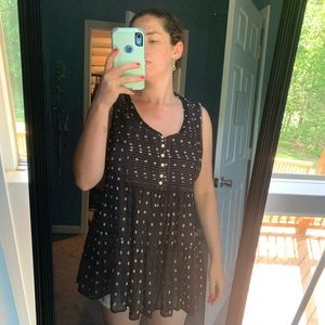 Free People Open Back Top